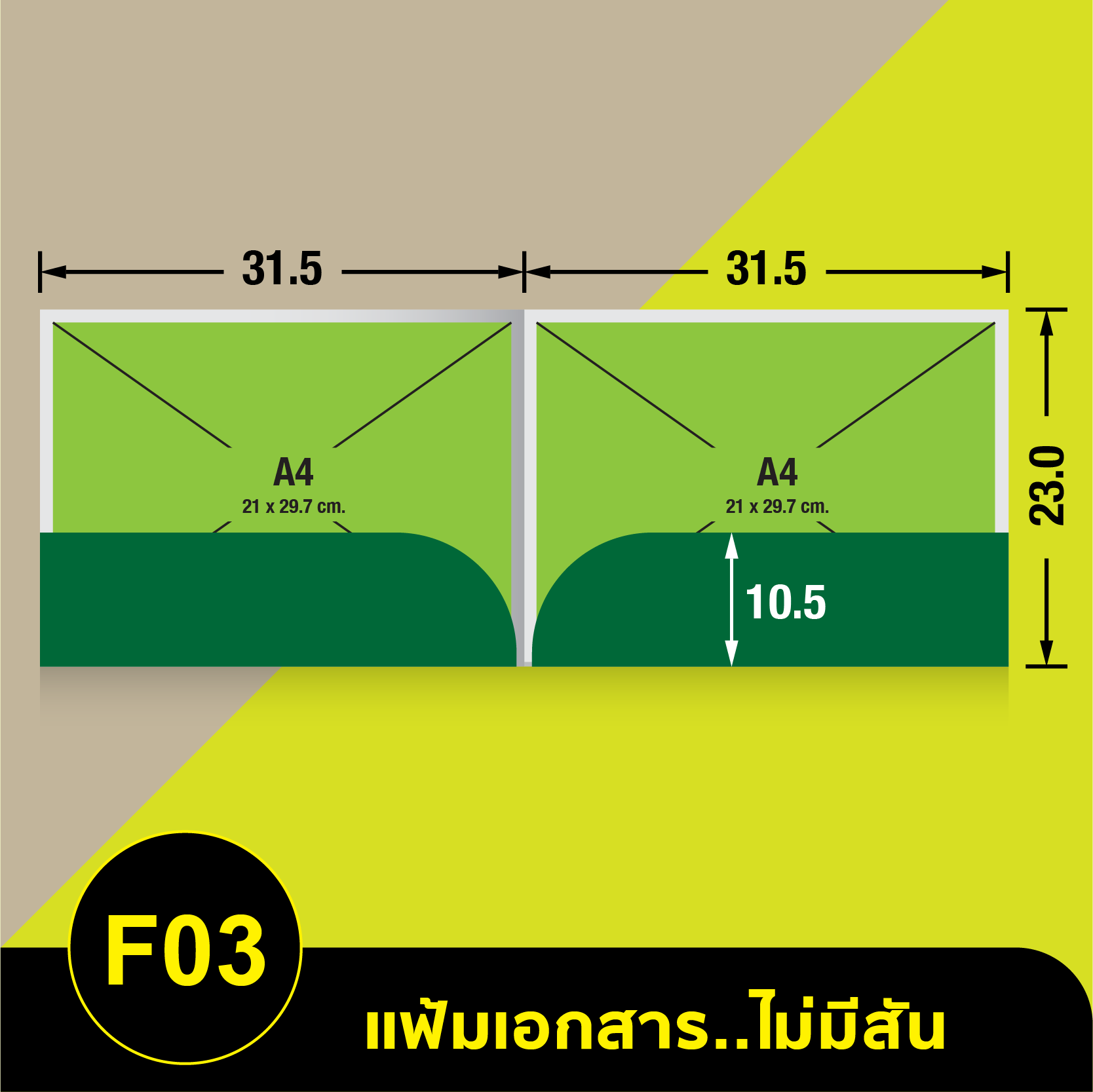 แฟ้มเอกสารไม่มีสัน-F03